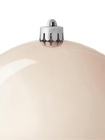 Breukvaste kerstbal Stix, Breukvaste kunststof, Roze, Ø 14 cm