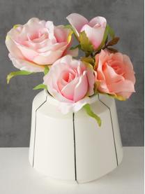 Malá váza Govia, Dolomit, Bílá, Ø 13 cm, V 12 cm