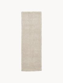 Fluffy hoogpolige loper Marsha in beige, Beige, crèmewit, B 80 x L 250 cm