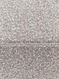 Méridienne modulable en tissu bouclé Lennon, Bouclé taupe, larg. 150 x prof. 119 cm, dossier à droite
