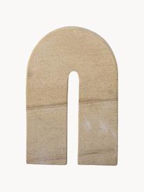 Pieza decorativa de arenisca Laia, Arenisca, Beige, An 13 x Al 20 cm