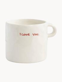 Tazza dipinta a mano I Love You, Gres, I Love You, Ø 10 x Alt. 9 cm, 500 ml