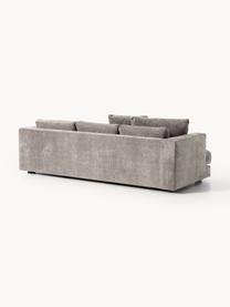 Sofa Tribeca (3-osobowa), Tapicerka: 100% poliester Dzięki tka, Stelaż: drewno bukowe, drewno sos, Nogi: drewno sosnowe Ten produk, Taupe tkanina, S 228 x G 104 cm