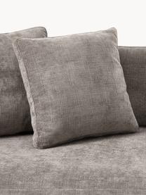 Sofa Tribeca (3-osobowa), Tapicerka: 100% poliester Dzięki tka, Stelaż: drewno bukowe, drewno sos, Nogi: drewno sosnowe Ten produk, Taupe tkanina, S 228 x G 104 cm