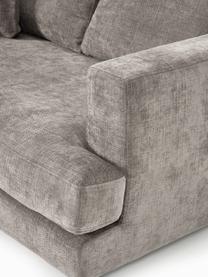 Sofa Tribeca (3-Sitzer), Bezug: 100 % Polyester Der strap, Gestell: Buchenholz, Kiefernholz, , Füße: Kiefernholz Dieses Produk, Webstoff Taupe, B 228 x T 104 cm