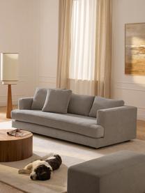 Sofa Tribeca (3-Sitzer), Bezug: 100 % Polyester Der strap, Gestell: Buchenholz, Kiefernholz, , Webstoff Taupe, B 228 x T 104 cm