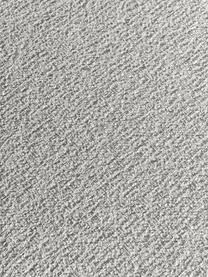 Module central en tissu bouclé Sofia, Bouclé gris clair, larg. 87 x prof. 103 cm