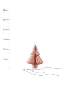 Sada ozdob na stromeček Xmas-Mix, 4 díly, Papír, Tmavě růžová, Ø 9 cm, V 10 cm