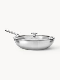 Wok KitchenAid, Odcienie srebrnego, Ø 28 cm