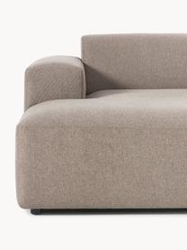 Ecksofa Melva (3-Sitzer), Bezug: 100% Polyester Der hochwe, Gestell: Massives Kiefernholz, Spa, Füße: Kunststoff Dieses Produkt, Webstoff Taupe, B 238 x T 143 cm, Eckteil links