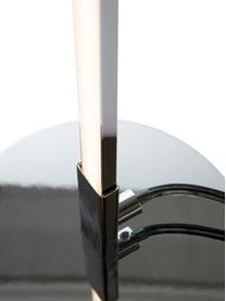 Malá stmievateľná stojacia LED lampa Whisper, Odtiene striebornej, Ø 15 x V 125 cm