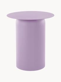 Runder Beistelltisch Zele, Eisen, pulverbeschichtet, Lavendel, Ø 46 x H 51 cm