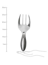 Súprava príborov na šalát z nehrdzavejúcej ocele Insalata, 2 diely, Nehrdzavejúca oceľ, Strieborná, D 26 cm