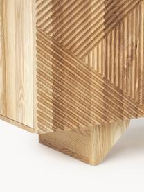 Aparador de madera Louis, Parte trasera: tablero de fibras de dens, Madera de fresno, An 180 x Al 55 cm