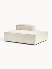 Diván modular Lennon, Tapizado: 100% poliéster Alta resis, Estructura: madera contrachapada de p, Patas: plástico Este producto es, Tejido Off White, An 150 x F 123 cm, respaldo izquierdo