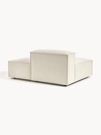 Diván modular Lennon, Tapizado: 100% poliéster Alta resis, Estructura: madera contrachapada de p, Patas: plástico Este producto es, Tejido Off White, An 150 x F 123 cm, respaldo izquierdo