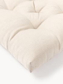 Outdoor-Sitzkissen Oline, 2 Stück, Hülle: 60 % Baumwolle, 40 % Poly, Hellbeige, B 40 x L 40 cm