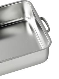 Plateau de cuisson en acier inoxydable avec couvercle Premium, Argenté, gris, larg. 36 x long. 25 cm