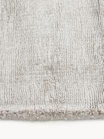 Tappeto in viscosa tessuto a mano Jane, Retro: 100% cotone Il materiale , Grigio chiaro, Larg. 120 x Lung. 180 cm (taglia S)