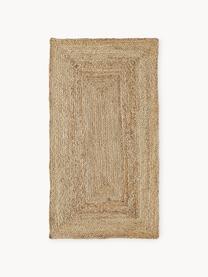 Tapis en jute fait main Sharmila, 100 % jute, Brun, larg. 60 x long. 90 cm (taille XXS)