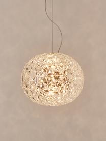 LED hanglamp Planet met diffuser, Lampenkap: thermoplastisch technopol, Transparant, Ø 31 x H 27 cm