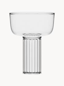 Coupe à champagne artisanale Liberta, Verre borosilicate

Découvrez la polyvalence du verre borosilicaté pour votre maison ! Ce matériau de haute qualité, fiable et robuste, se distingue par une résistance exceptionnelle à la chaleur, ce qui le rend idéal pour votre thé ou café chaud. Par rapport au verre traditionnel, le verre borosilicaté est plus résistant aux fissures et aux bris, en faisant un compagnon sûr pour votre intérieur, Transparent, Ø 10 x haut. 12 cm, 280 ml