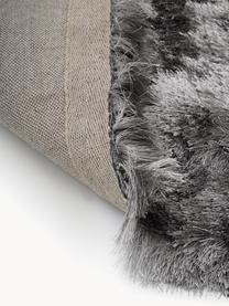 Passatoia lucida a pelo lungo Jimmy, Retro: 100% cotone Il materiale , Grigio, Larg. 80 x Lung. 250 cm