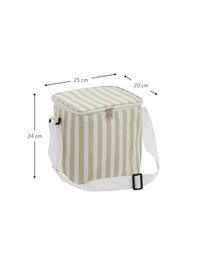 Picknick koeltas Clair, Bekleding: polyester, Beige, gebroken wit, B 25 cm x H 24 cm