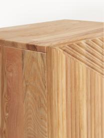 Mesita de noche de madera de fresno Louis, Madera de fresno maciza lacada

Este producto está hecho de madera de origen sostenible y con certificación FSC®., Madera de fresno, An 50 x Al 50 cm