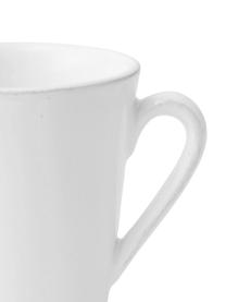 Tazza bianca Constance 2 pz, Gres, Bianco, Ø 9 x Alt. 10 cm, 250 ml