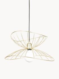 Lampada a sospensione di design Ray, Paralume: ottone, spazzolato, Dorato, Ø 45 x Alt. 24 cm