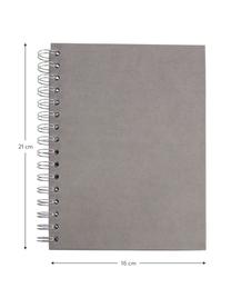 Cuaderno Bürli, Gris, An 16 x Al 21 cm