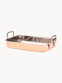 Braadpan Baron uit koper, Drievoudige beplating van koper, aluminium en roestvrij staal, Peach met metallic afwerking, B 35 cm x H 9 cm, 5,2 l