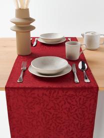 Chemin de table avec motif hivernal Hollyn, 100 % coton

Le matériau est certifié STANDARD 100 OEKO-TEX®, 2534CIT, CITEVE, Rouge, larg. 40 x long. 150 cm