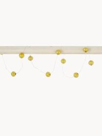 LED lichtslinger Beads, 120 cm, Lampions: acryl, Goudkleurig, L 120 cm