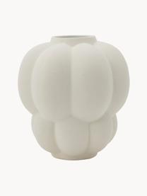 Jarrón de cerámica Uva, 22 cm, Cerámica, Blanco Off White, Ø 20 x Al 22 cm