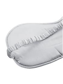 Seiden-Schlafmaske Silke, Vorderseite: 70% Kaschmir, 30% Merinow, Riemen: 100% Seide, Rosa Hellgrau, 21 x 9 cm