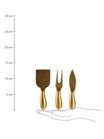 Käsemesser Fromage, 3er-Set, Edelstahl, beschichtet 

Das Besteck ist aus Edelstahl gefertigt. Somit ist es langlebig, rostet nicht und ist resistent gegen Bakterien., Goldfarben, L 13 cm