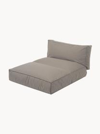 Zewnętrzne łóżko dzienne Stay, Tapicerka: 100% poliester odporny na, Taupe tkanina, S 116 x G 190 cm