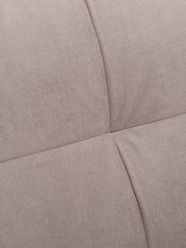 Klassieke fluwelen fauteuil Alva in taupe met beukenhouten poten, Bekleding: fluweel (hoogwaardig poly, Frame: massief grenenhout, Poten: massief gebeitst beukenho, Fluweel taupe, B 102 x D 92 cm