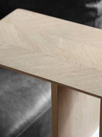 Tavolino in legno Milano, Finitura in legno di quercia, Legno di quercia, Larg. 45 x Alt. 65 cm