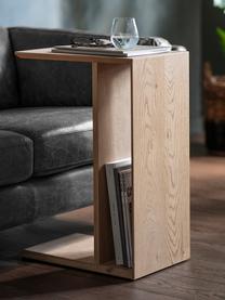 Drevený odkladací stolík Milano, Dubová dyha, Dubové drevo, Š 45 x V 65 cm