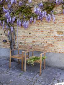 Sedia da giardino in legno di teak Oxford, Legno di teak, Legno di teak, Larg. 56 x Prof. 53 cm