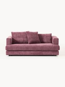 Sofa Tribeca (2-osobowa), Tapicerka: 100% poliester Dzięki tka, Stelaż: drewno bukowe, drewno sos, Nogi: drewno sosnowe Ten produk, Ciemnofioletowa tkanina, S 185 x G 104 cm