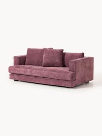 Sofa Tribeca (2-Sitzer), Bezug: 100 % Polyester Der strap, Gestell: Buchenholz, Kiefernholz, , Webstoff Aubergine, B 185 x T 104 cm