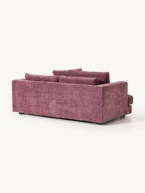 Sofa Tribeca (2-Sitzer), Bezug: 100 % Polyester Der strap, Gestell: Buchenholz, Kiefernholz, , Webstoff Aubergine, B 185 x T 104 cm