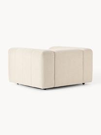 Fauteuil lounge en bouclette Lena, Bouclette beige clair, larg. 133 x prof. 106 cm