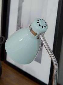 Petite lampe de bureau Study, Bleu-gris, larg. 12 x haut. 34 cm