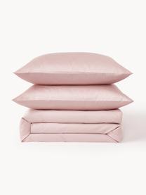 Funda nórdica de satén Comfort, Rosa palo, Cama 150/160 cm (240 x 220 cm)