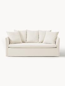 Sofa Mila (2-Sitzer), Bezug: 100% Polyester Der hochwe, Gestell: Kieferholz, Faserplatte, , Webstoff Beige, B 190 x T 93 cm